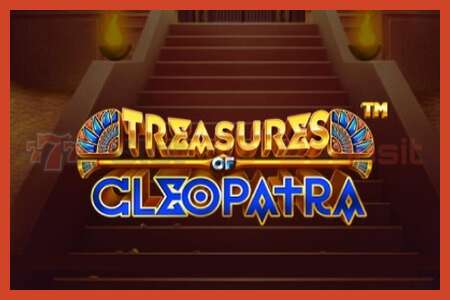 Slot plakát: Treasures of Cleopatra nincs letét