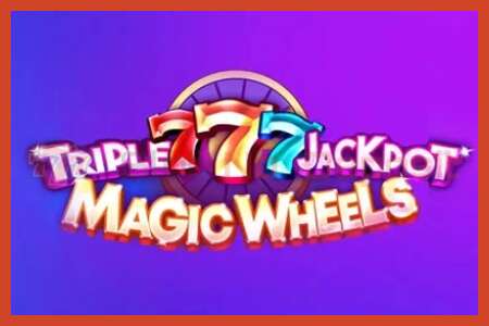 Slot plagát: Triple 777 Jackpot Magic Wheels žiadny vklad