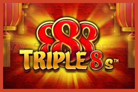 Slot posteri: Triple 8s depozito yok