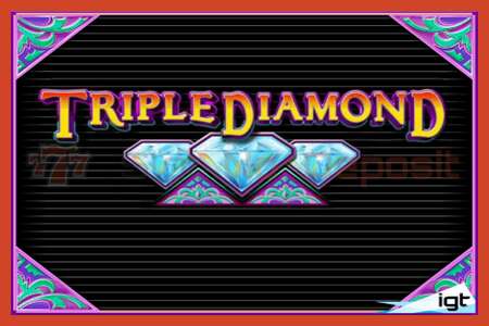 အထိုင်ပိုစတာ: Triple Diamond အပ်ငွေမရှိပါ။