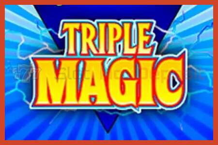 Slot poster: Triple Magic no deposit