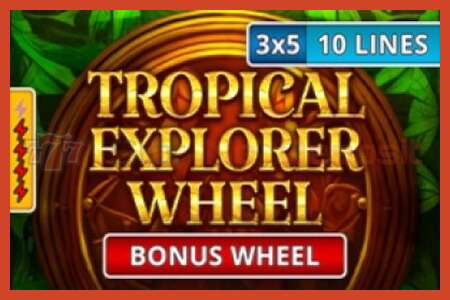 स्लॉट पोस्टर: Tropical Explorer Wheel ठेव नाही