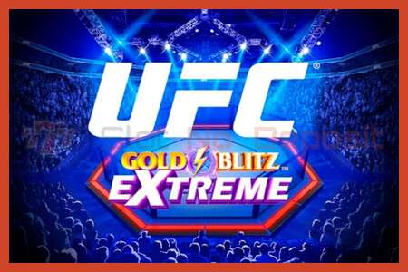 Slot poster: UFC Gold Blitz Extreme no deposit