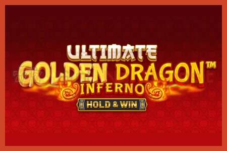 Постер за слот: Ultimate Golden Dragon Inferno без депозит