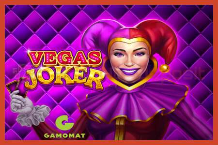 老虎机海报: Vegas Joker 没有押金