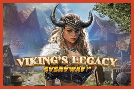 老虎机海报: Vikings Legacy Everyway 没有押金