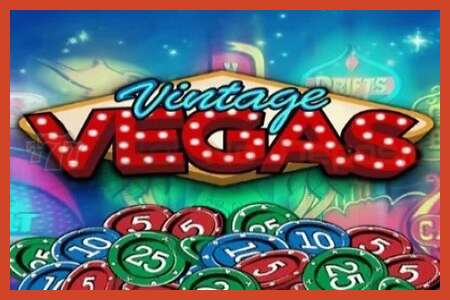 Постер слота: Vintage Vegas без депозита