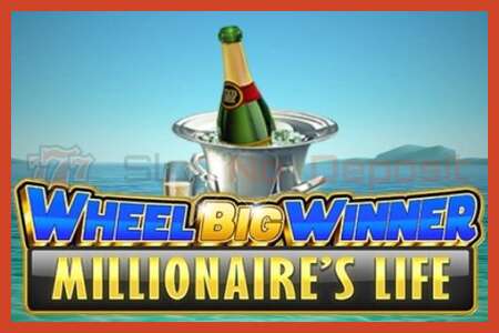 Cartel de tragamonedas: Wheel Big Winner Millionaires Life sen depósito