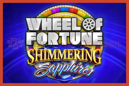 Slot posteri: Wheel of Fortune Shimmering Sapphires depozit yoxdur