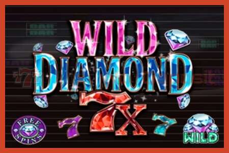 Slot-Poster: Wild Diamond 7x keine anzahlung