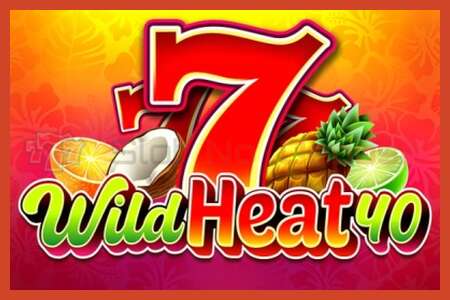 Slot poster: Wild Heat 40 no deposit