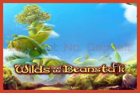 Slot posteri: Wilds and the Beanstalk depozito yok