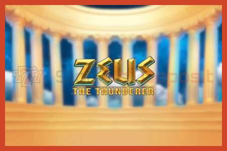 Slot poster: Zeus The Thunderer no deposit